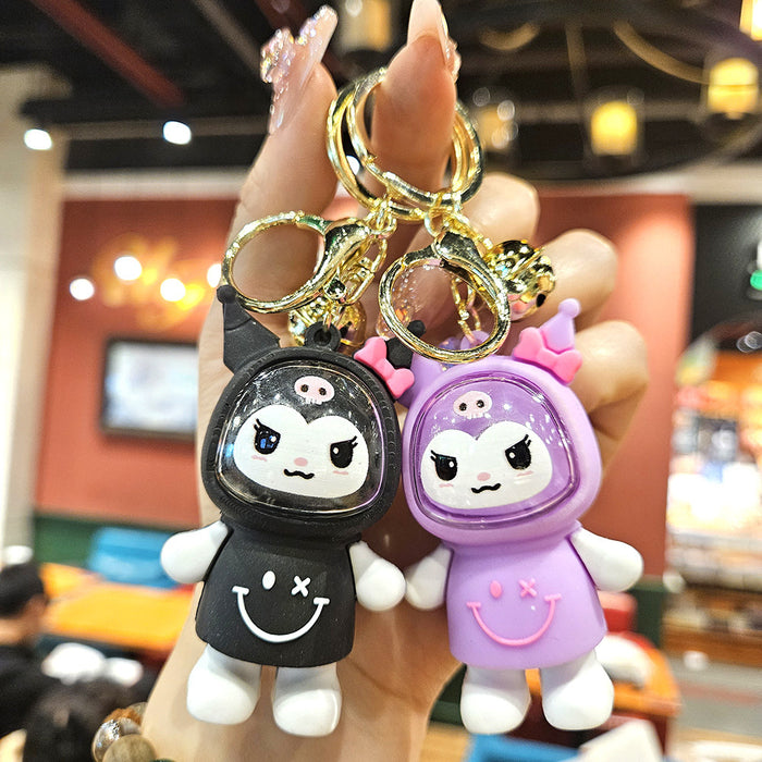 Wholesale Luminous Silicone Cartoon Doll Keychain JDC-KC-YiZhuo003