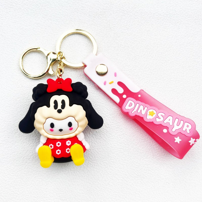 Wholesale Cartoon Doll PVC Keychain JDC-KC-ChuC023