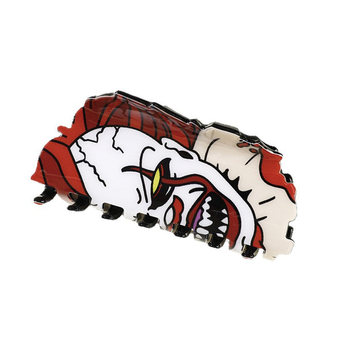 Wholesale  y Clown Shark Claw Hair Clip Acrylic Fashion Hair Accessory For Party And Boutique Resale