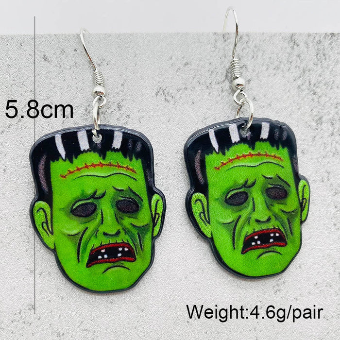 Wholesale  Horror Movie Earrings Figure Acrylic Earrings