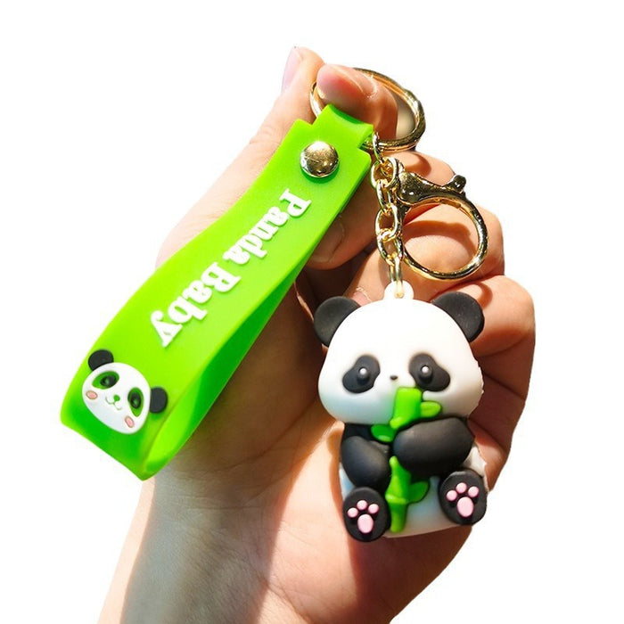 Wholesale Cartoon Doll Silicone Keychain JDC-KC-Tingm262