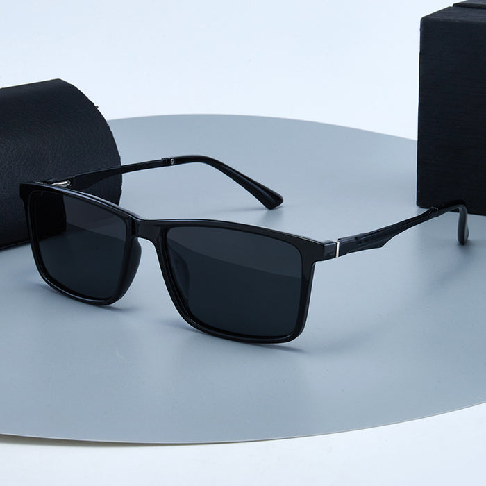 Wholesale Sunglasses for male drivers, square retro polarized sunglasses, fashionable cycling glasses