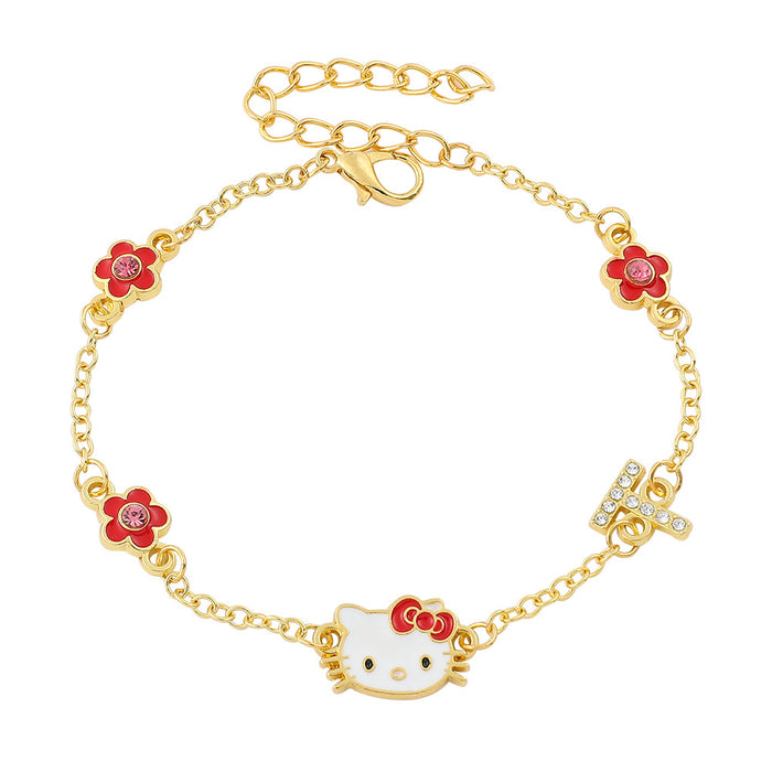 Wholesale Cartoon Anime Cat Bracelet