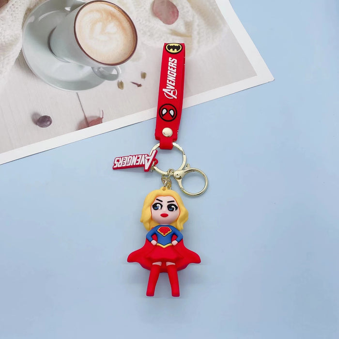 Wholesale Cartoon Dolls Silicone Keychain JDC-KC-ShiX008