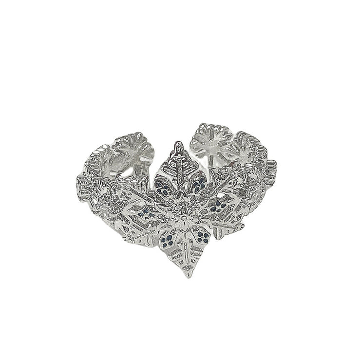 Wholesale Personalized Love Geometry Ring Retro Fashion Exaggerated Irregular Opening Ring