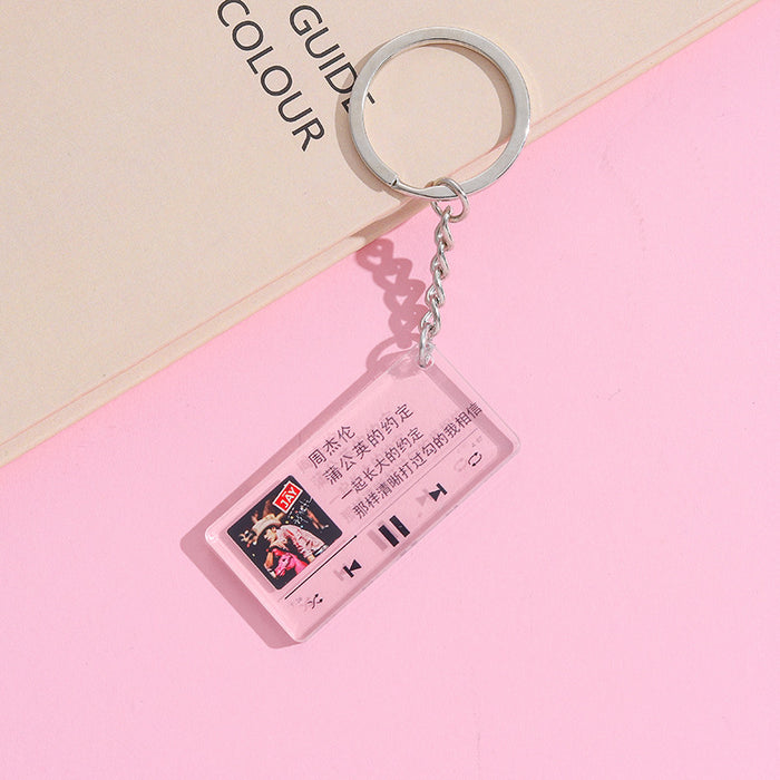 Wholesale Cartoon Cute Acrylic Keychain JDC-KC-AnDao005