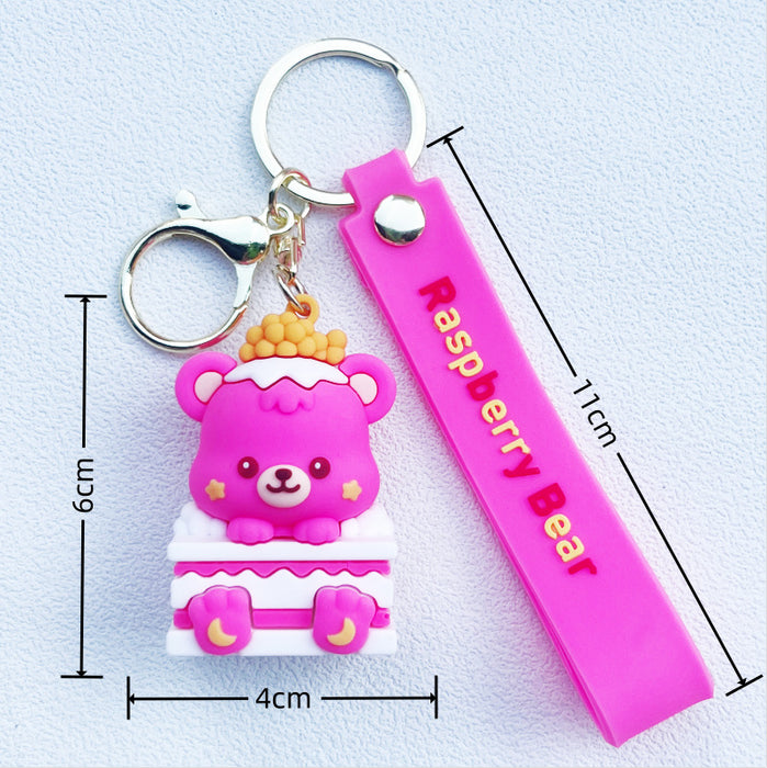 Wholesale PVC Cartoon Doll Keychain JDC-KC-WuYi141