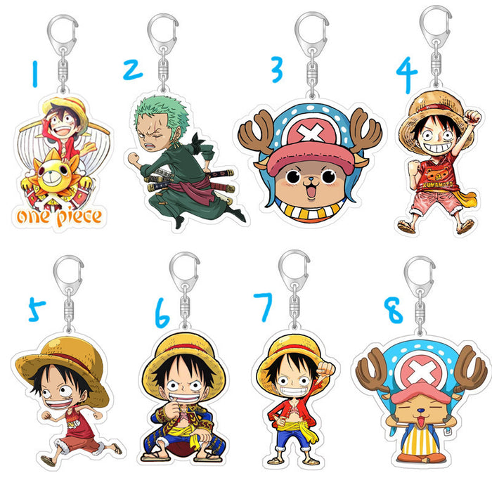 Wholesale Cartoon Acrylic Keychains JDC-KC-XinF006