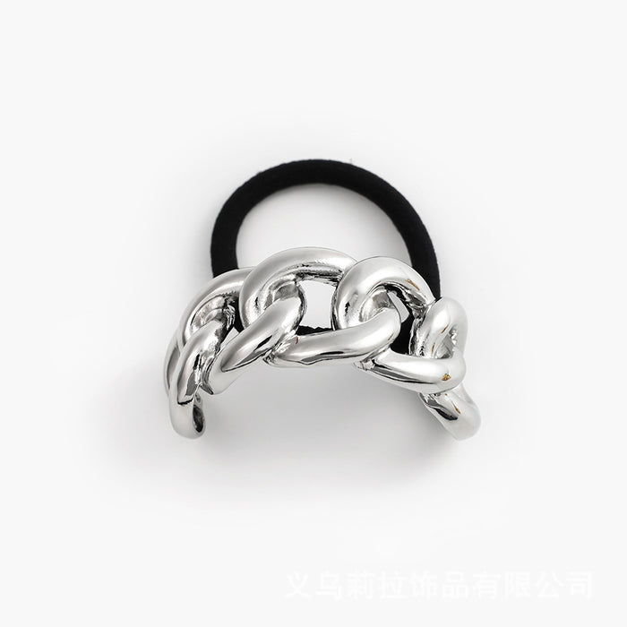 Wholesale Alloy headdress chain-shaped ponytail hair ring hair rope