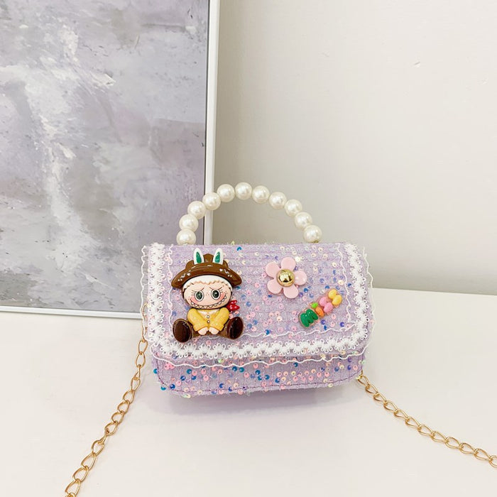 Wholesale Versatile and cute children' s Shoulder Bags