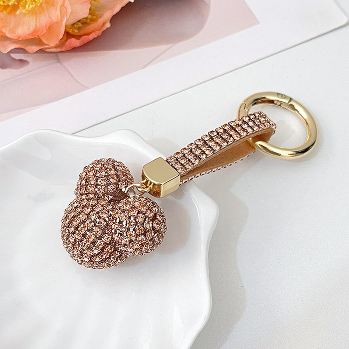 Wholesale Cartoon Diamond Alloy Keychain JDC-KC-CH119