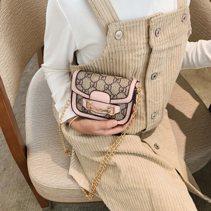 Wholesale Children's Shoulder Bag Fashion Girl's Chain Shoulder Crossbody Bag Coin Purse