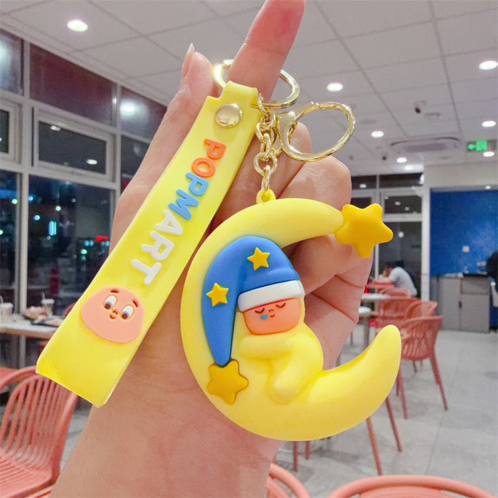 Wholesale Cute Cartoon Keychain Creative Key Bag Charm