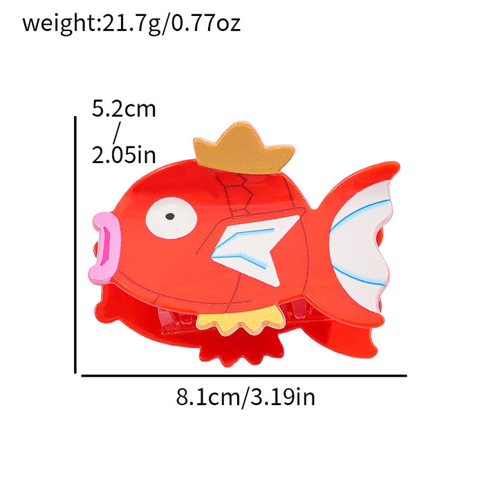 Wholesale Cute cartoon acrylic hairclip