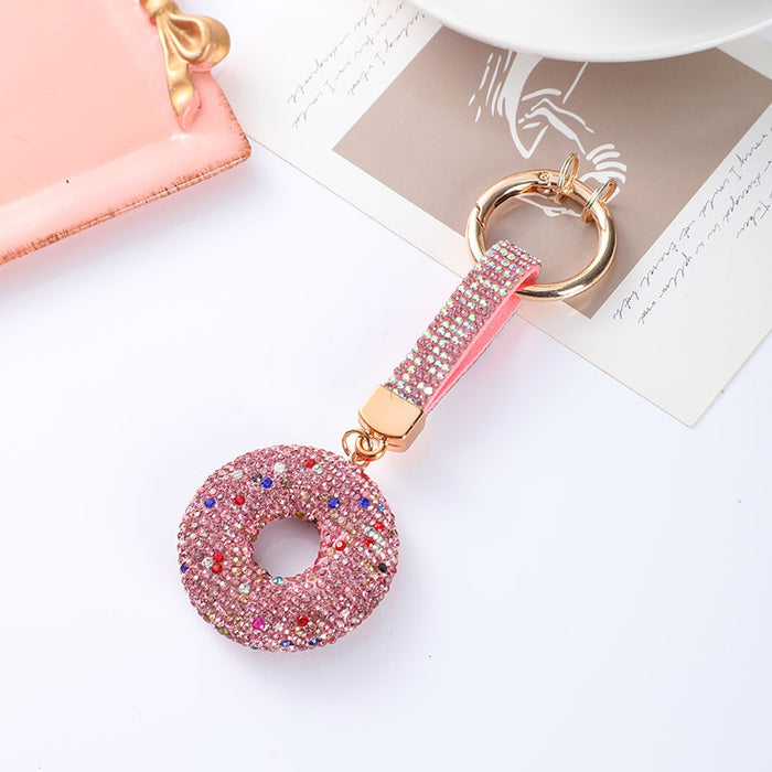 Wholesale Donut Clay Keychain