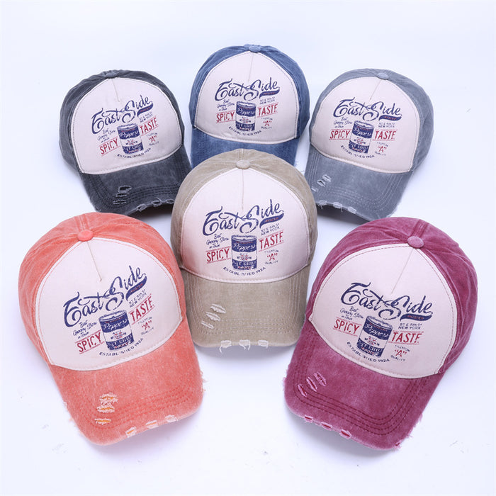 Wholesale Retro casual sun hat, autumn spring summer men's duckbill hat
