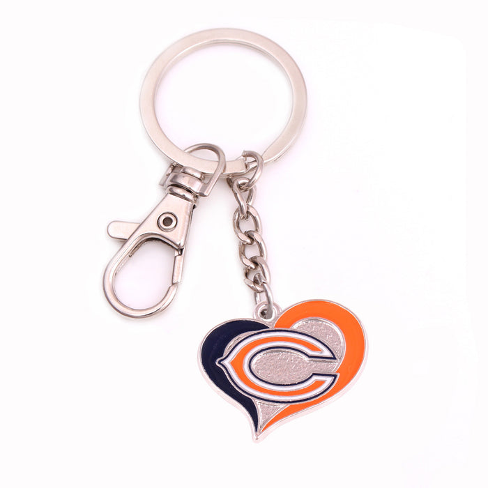 Wholesale Zinc Alloy Peach Heart Drip Oil Sports Pendant Keychain JDC-KC-HouHui001