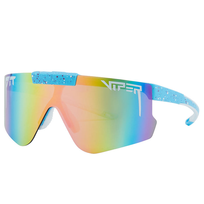 Wholesale PC Colorful True Film Windproof Cycling Glasses JDC-SG-Guoyi002