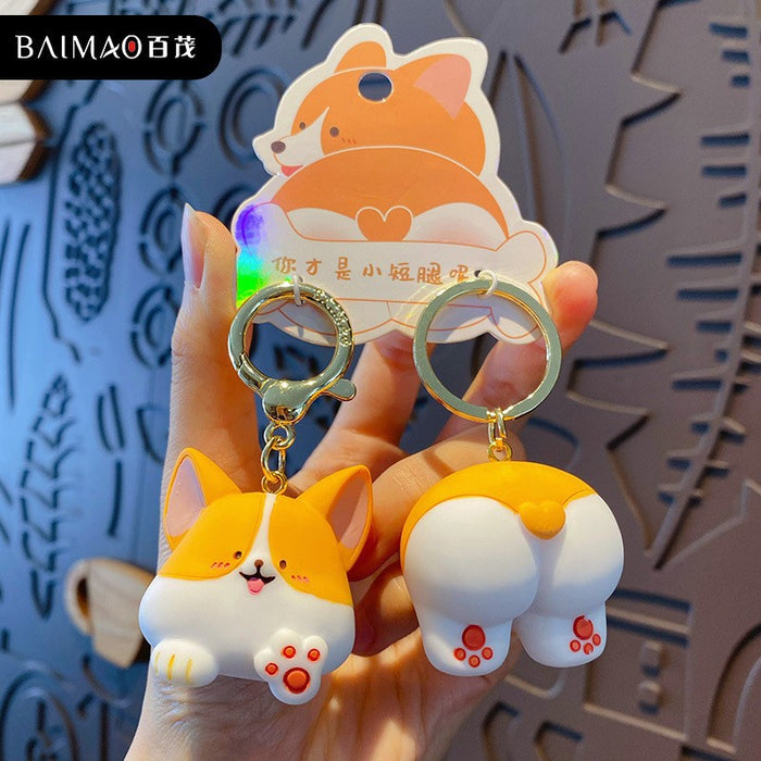 Wholesale Resin Doll Keychain JDC-KC-BaiM087