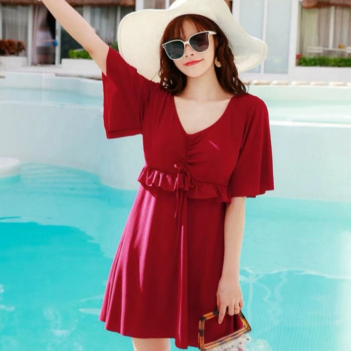 Wholesale Swimsuit Split Conservative Hot Spring Swimsuit