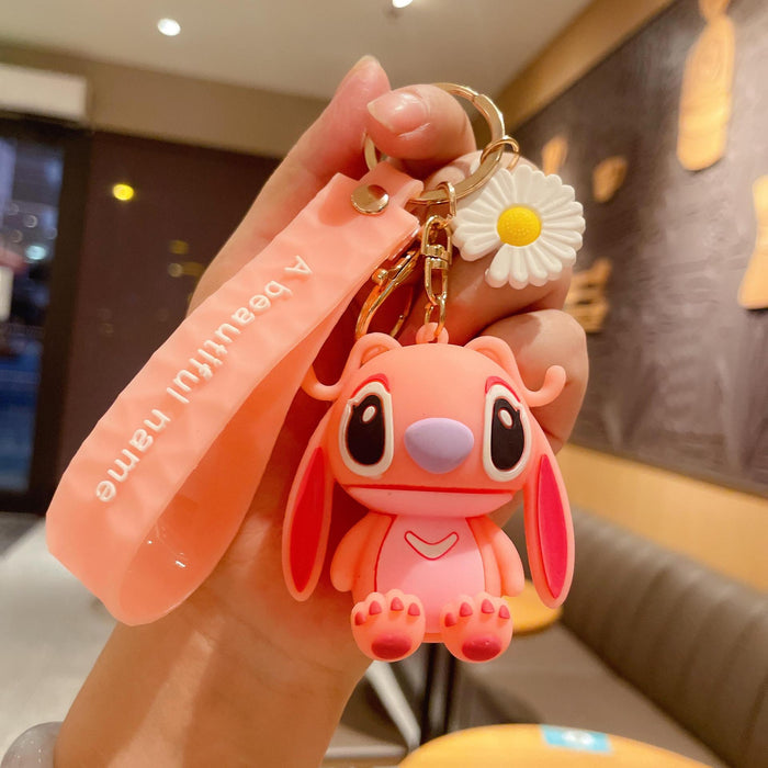 Wholesale Silicone Cute Cartoon Keychain JDC-KC-Chaow004