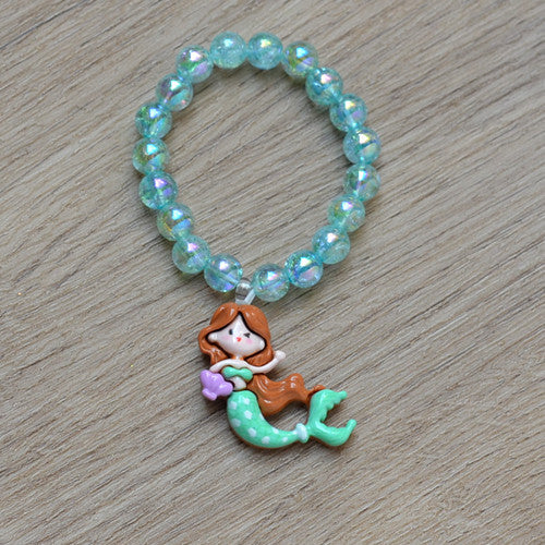 Wholesale Rainbow crystal bead bracelet