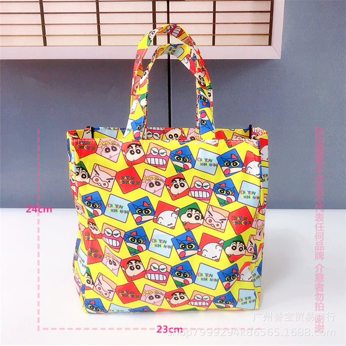 Wholesale Cartoon Print Oxford Cloth Tote Bag JDC-HB-YuB001