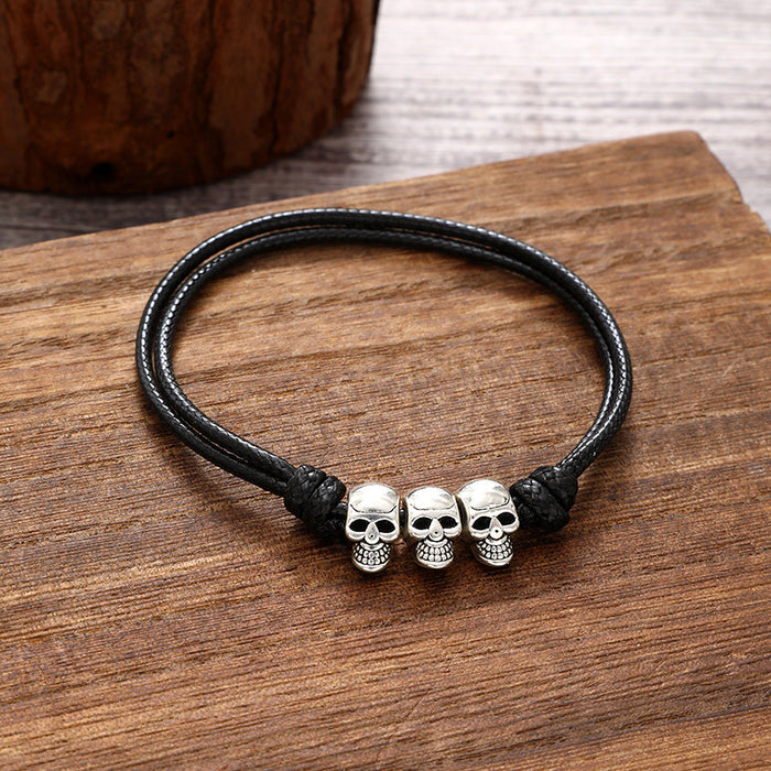 Wholesale Alloy Accessories Turtle Skull Cross Flower Bracelet JDC-BT-TianPi001