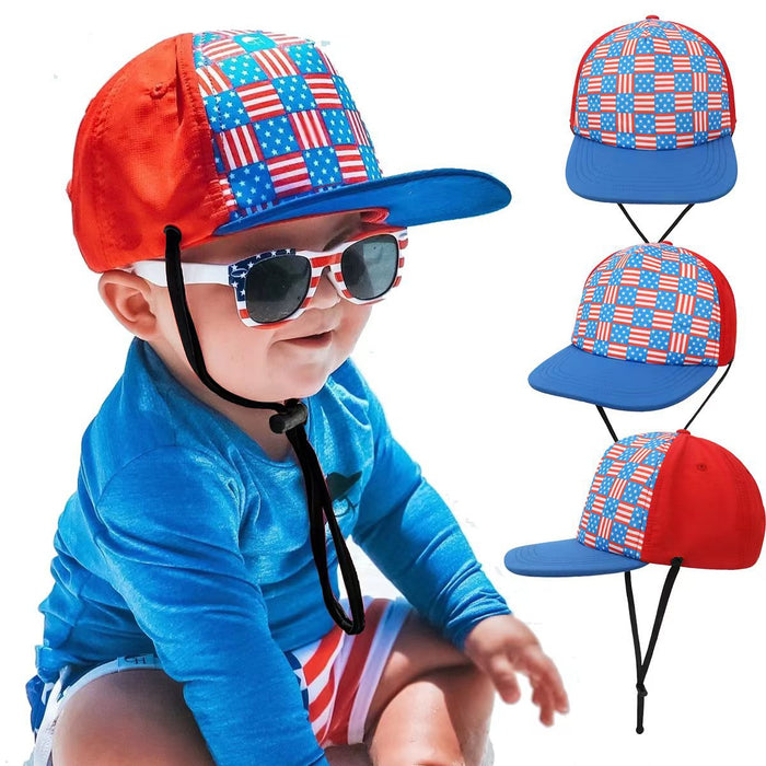 Wholesale Cotton Children's Anti-UV Quick-drying Baseball Cap JDC-FH-YunSen001