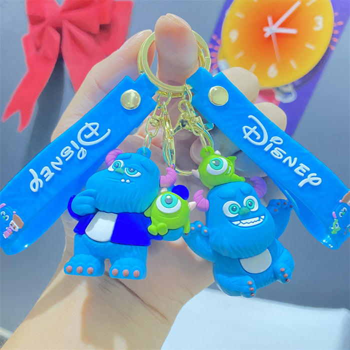 Wholesale PVC Cartoon Doll Keychain JDC-KC-WuYi014