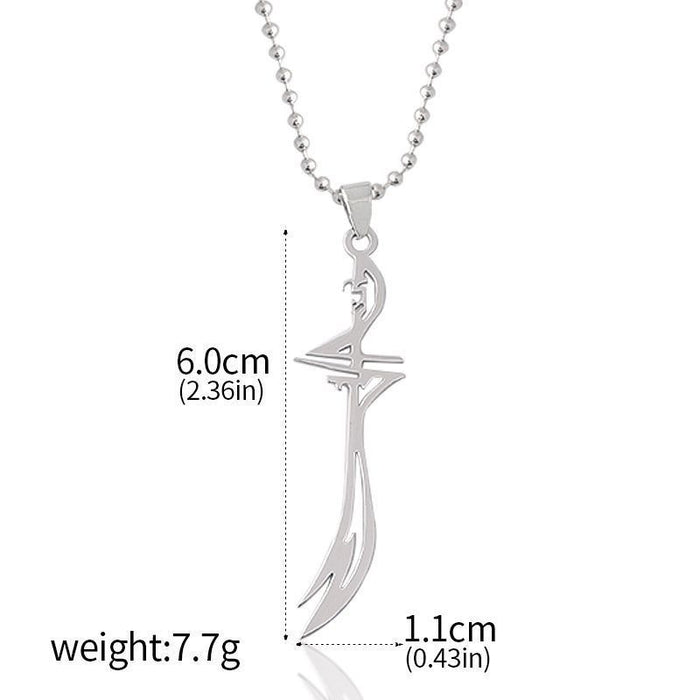 Wholesale Evil Eye Necklace Weapon Model Pendant Pendant