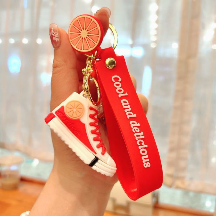 Wholesale Creative PVC Sneaker Keychain JDC-KC-ShuoT027