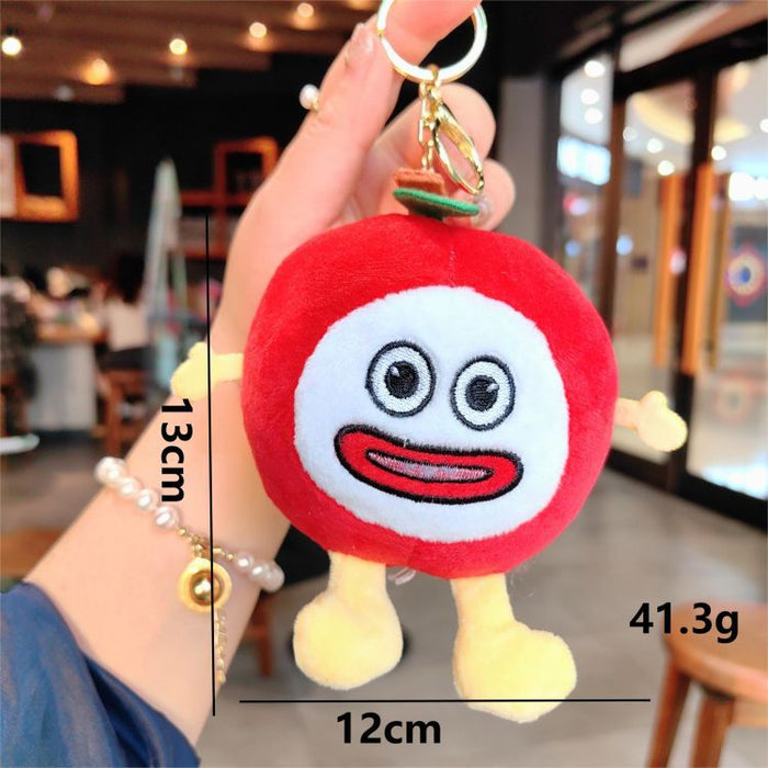 Wholesale Fruit Plush Keychain JDC-KC-ShuoT018