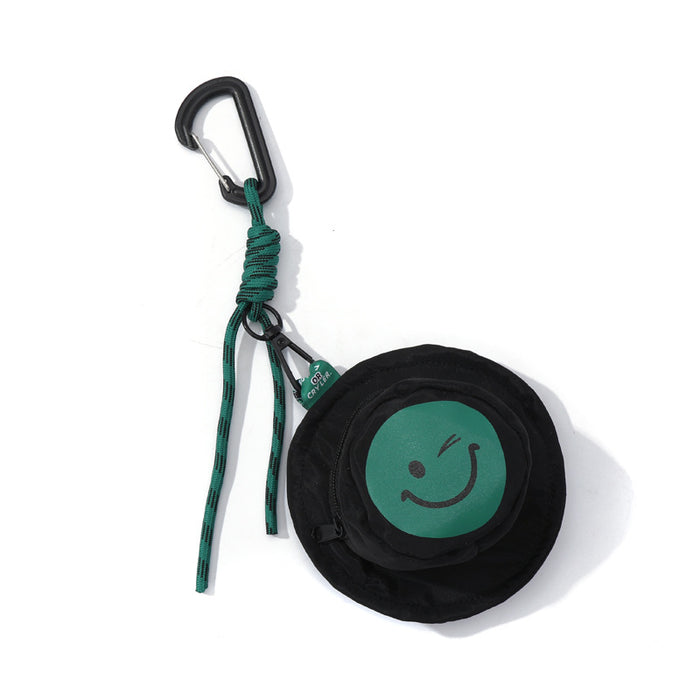 Wholesale Canvas mini hat pendant storage bag, ultra light key bag, loose change