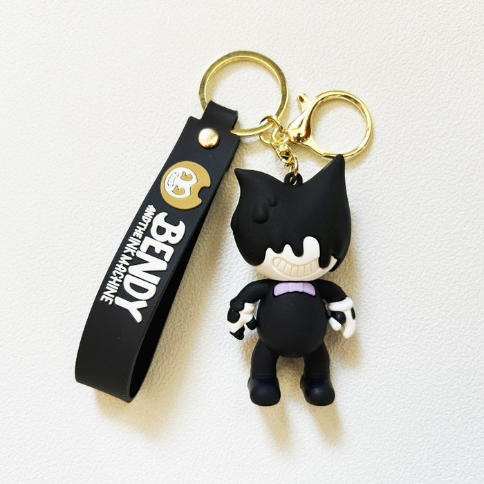 Wholesale Cartoon Dog Doll Silicone Keychain (F) JDC-KC-Chucheng001