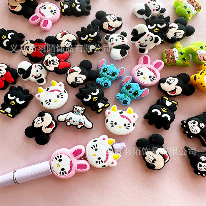 Wholesale 50PCS Cartoon DIY Silicone Beads JDC-BDS-YuM001