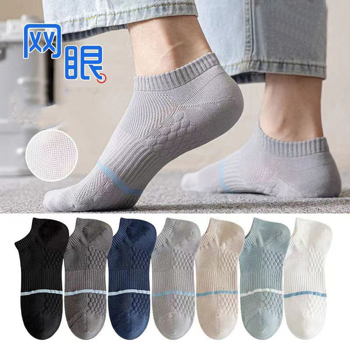 Wholesale Casual Spring and Summer Cute Teddy Bear Solid Color Thin Shallow Sock JDC-SK-JiaMu001