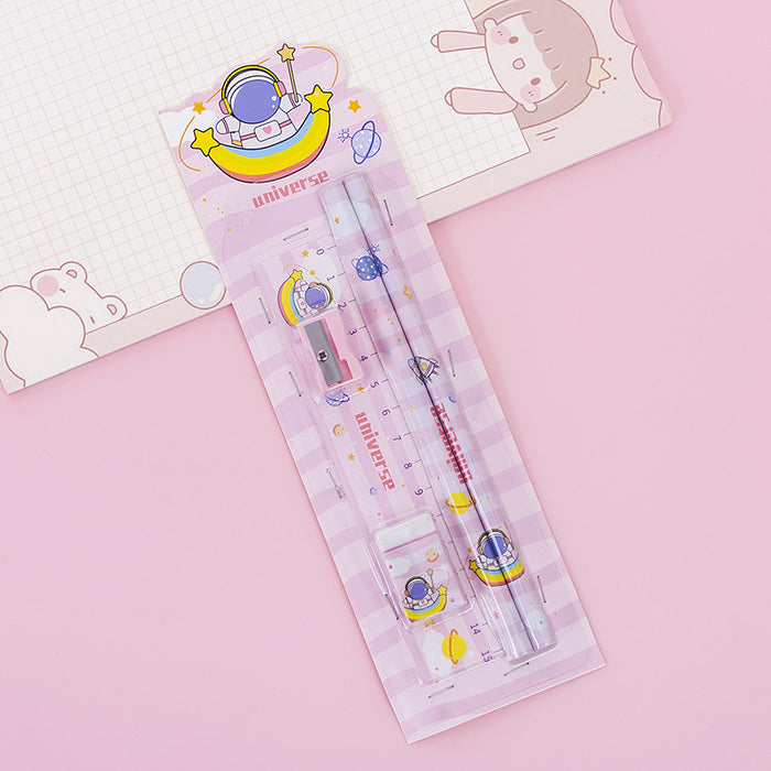 Wholesale Creative Children's Gifts Cartoon Stationery Set