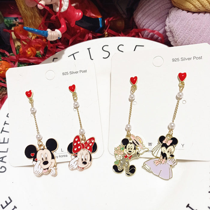 Wholesale Cartoon Alloy Earrings JDC-ES-Xingj040