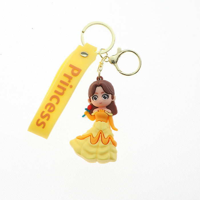 Wholesale 2024 Silicone Cartoon Doll Keychain JDC-KC-ZiX030