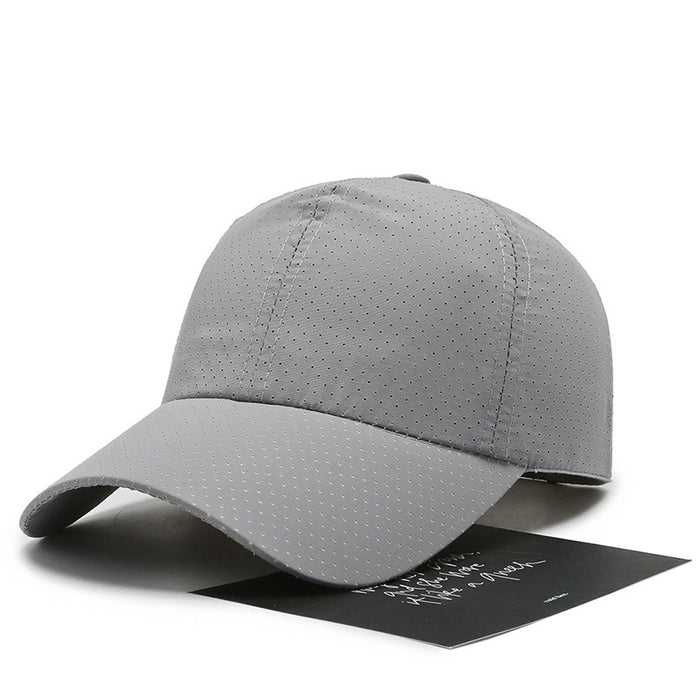 Wholesale Hat Men's Summer Thin Quick-drying Light Plate Cap Outdoor Breathable Baseball Cap Women