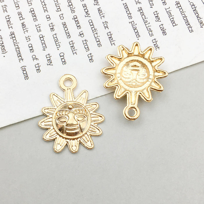 Wholesale DIY Alloy Simulation Star,  Moon and Sun Series Charms