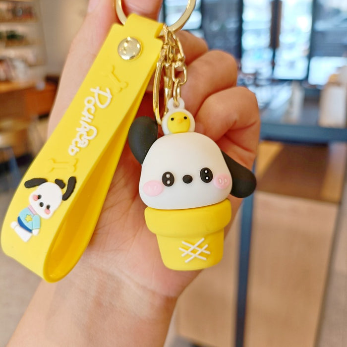 Wholesale Cartoon Doll PVC Keychain JDC-KC-MingT018