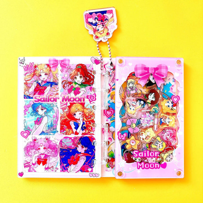 Wholesale Acrylic Shake Book Notebook Loose-leaf DiyA7A5 JDC-NK-MH008