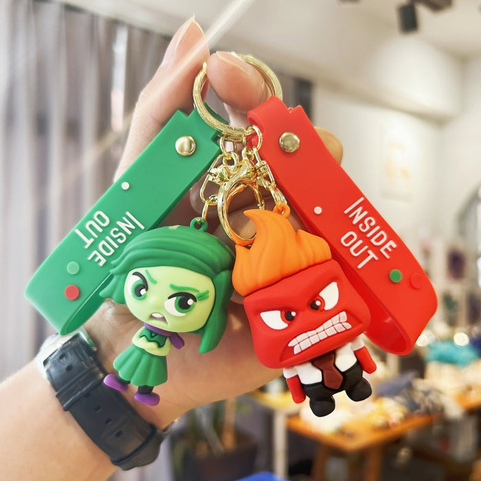 Wholesale PVC Cartoon Doll Keychain JDC-KC-WuYi280