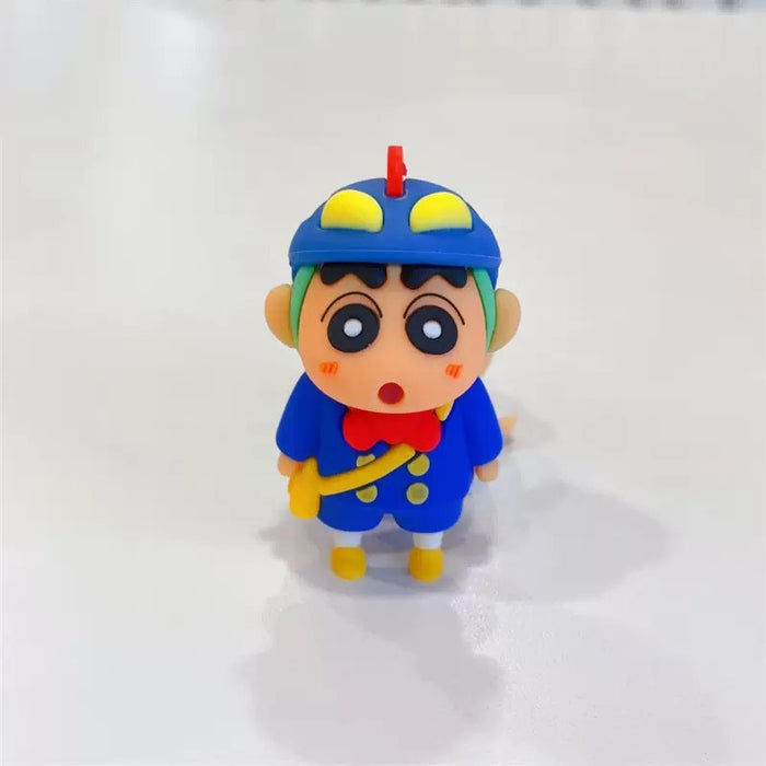Wholesale PVC Cartoon Rotating Keychain Keyring Pendant Cute Decorative Gift MOQ≥2