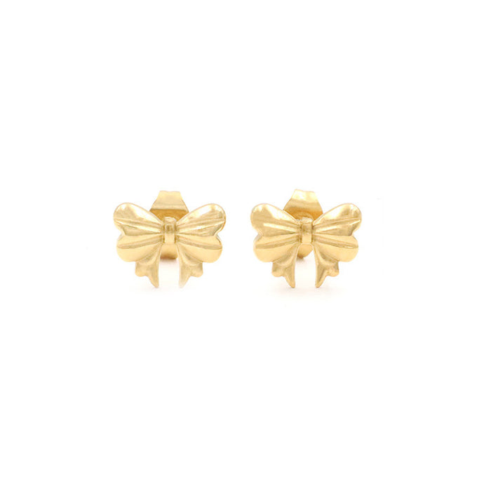 Wholesale 18k gold titanium steel jewelry earrings