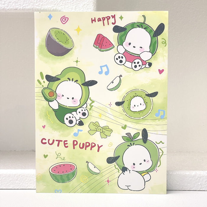Wholesale A5 Cartoon Anime Lay-Flat Notebook Full-Color Pages Cute Dog Design Everyday Journal