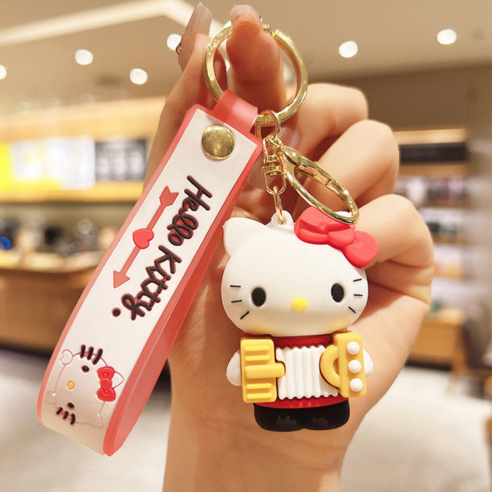 Wholesale Cartoon Doll Silicone Keychains (S) JDC-KC-JuJi009