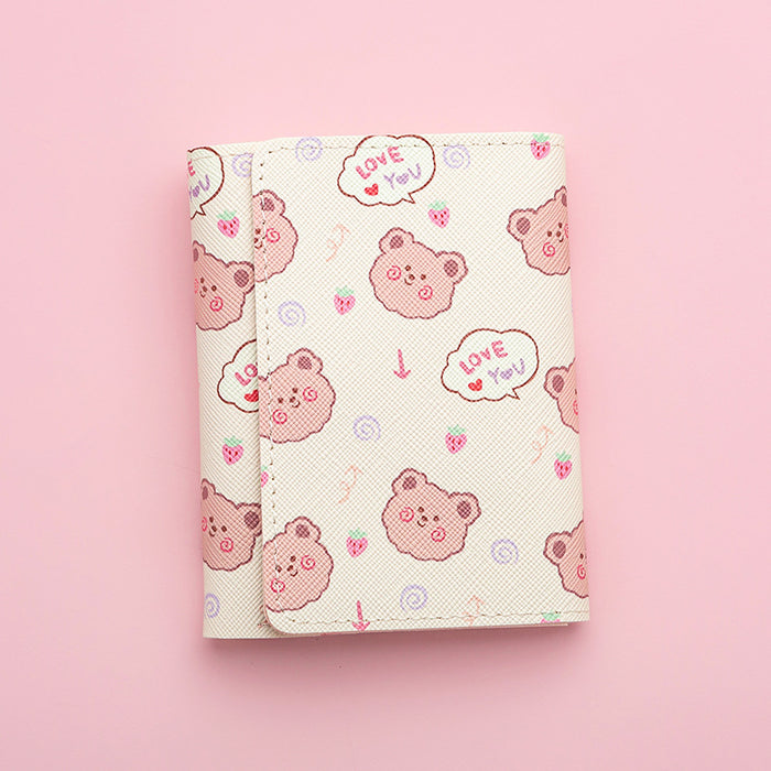 Wholesale Anime Cartoon PU Tri-fold Wallet with Multiple Card Slots Unisex Resale Ready
